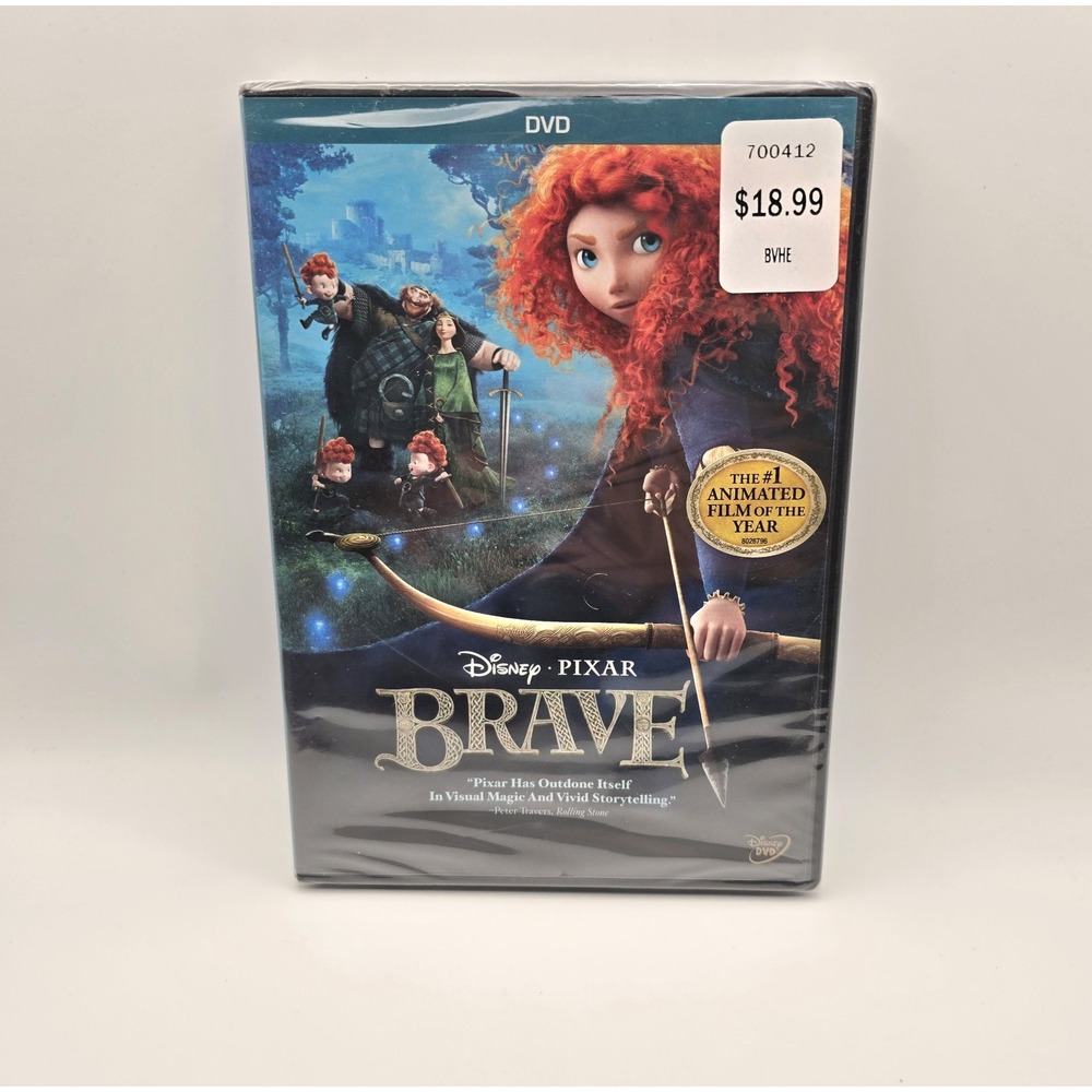 Brave (DVD, 2012) NIP Sealed Disney Pixar -920/B2